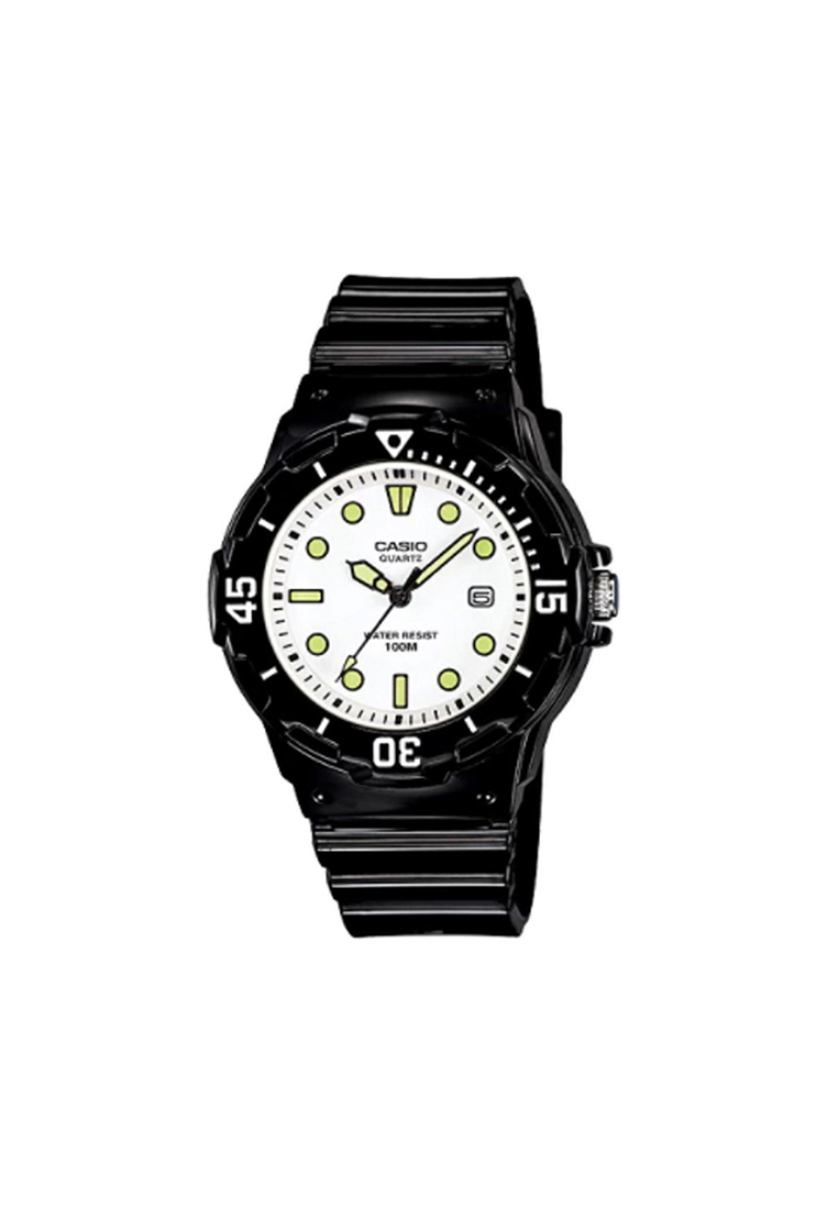 Casio Watches Women's Analog Watch LRW-200H-7E1V Black Resin Band Casual Watch