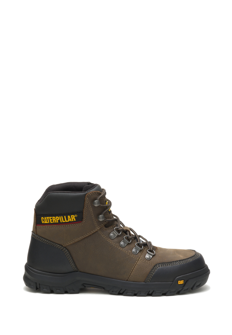 Caterpillar Caterpillar Men's OUTLINE Steel Toe Work Boot - Dark Gull Grey (P90802) Safety Shoes | W