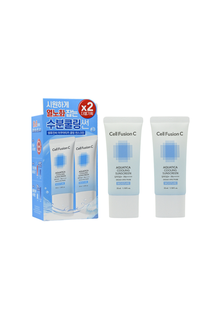 Cell Fusion C CELL FUSION C SPF50PA++++ Aquatica Cooling Sunscreen (2pcs) 2piece