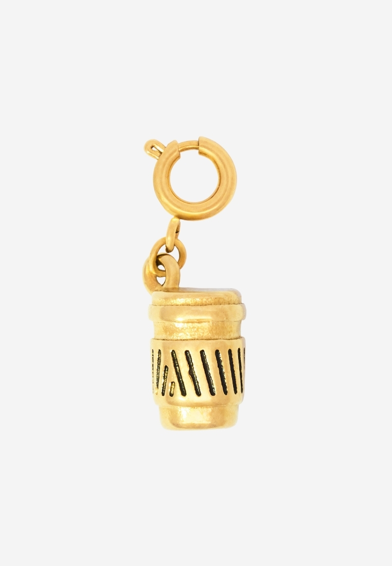 CELOVIS Coffee Time Memoir Charm in Gold