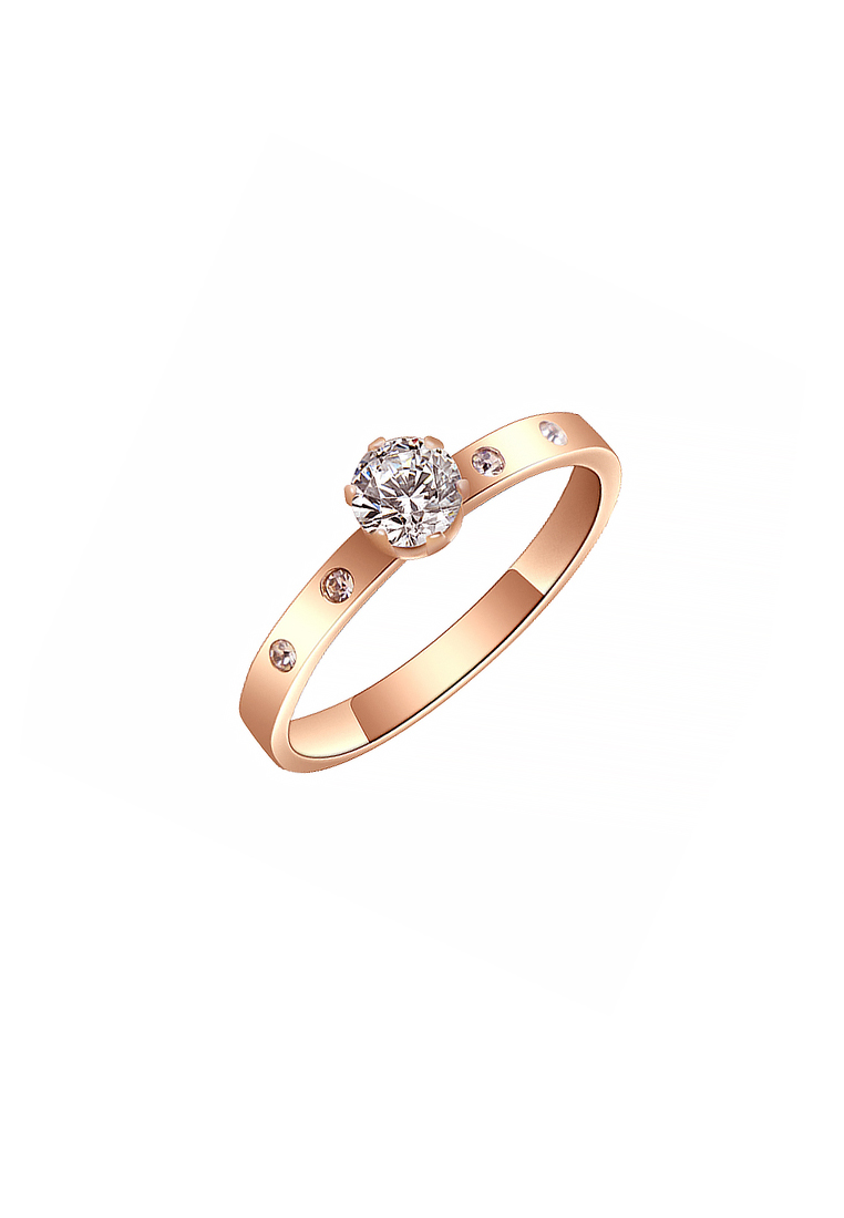 CELOVIS Arwen Zirconia Ring in Rose Gold