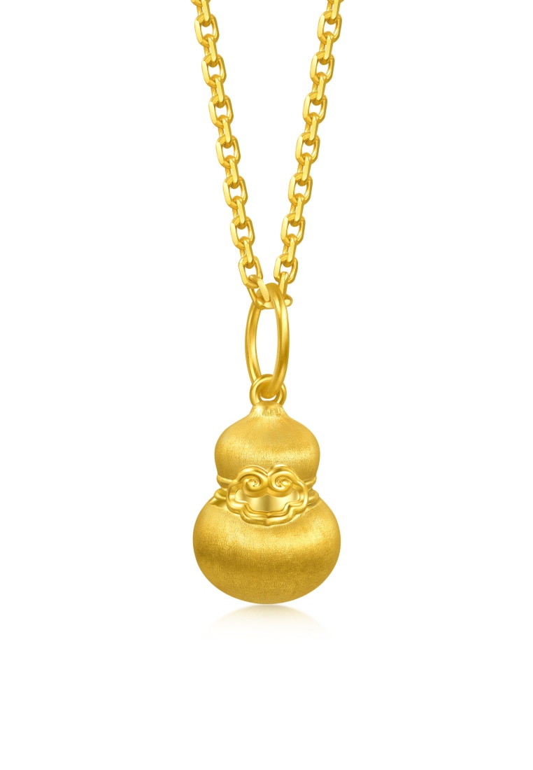 Chow Sang Sang 999 Gold MINTY Collection Ruyi Hulu Gourd Pendant for Women & Men 96154P Price-by-Wei
