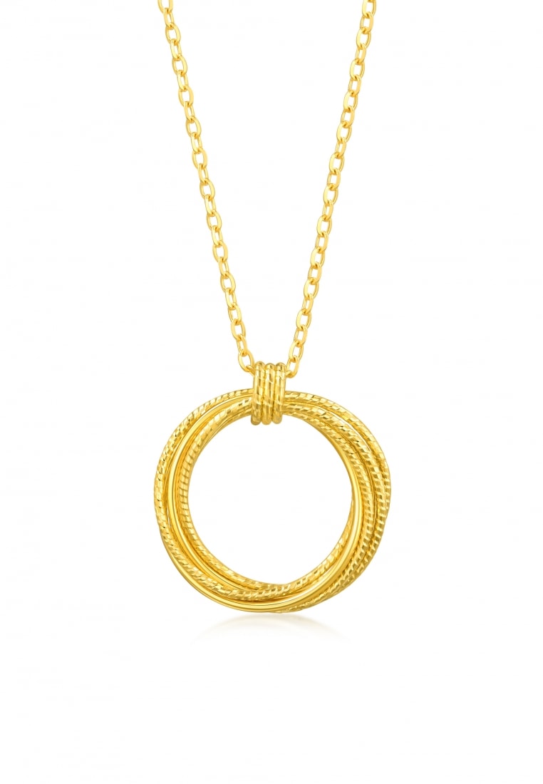 Chow Sang Sang 999 Gold Essence Necklace for Women 47cm 93710N Price-by-Weight 4.86g Gold