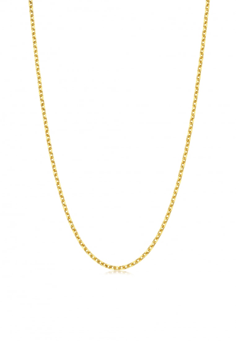 Chow Sang Sang 999.9 24K Pure Gold Essence S chain Necklace for Women 45cm 95490N Price-by-Weight 3.