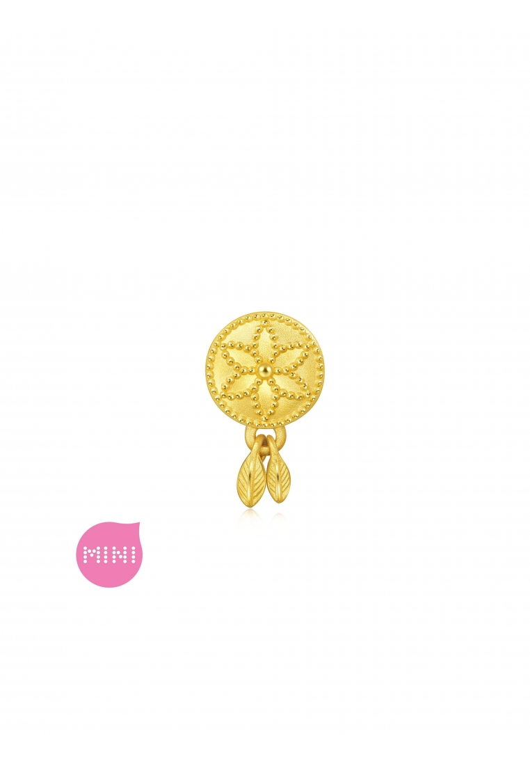 Chow Sang Sang 999 24K Solid Gold Spiritual Dreamcatcher Mini Charm 92448C (Bracelet not included)