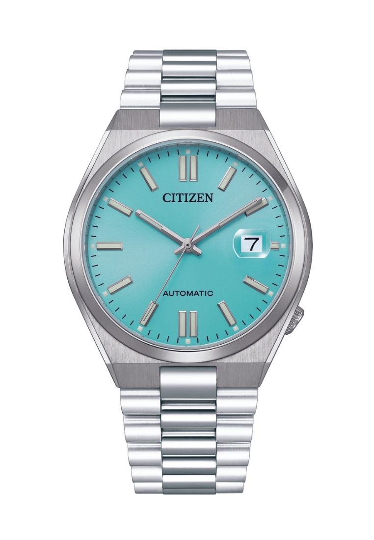 Citizen Citizen Tsuyosa Collection Tiffany Blue Dial Stainless Steel Band Sapphire Glass Mechanical 