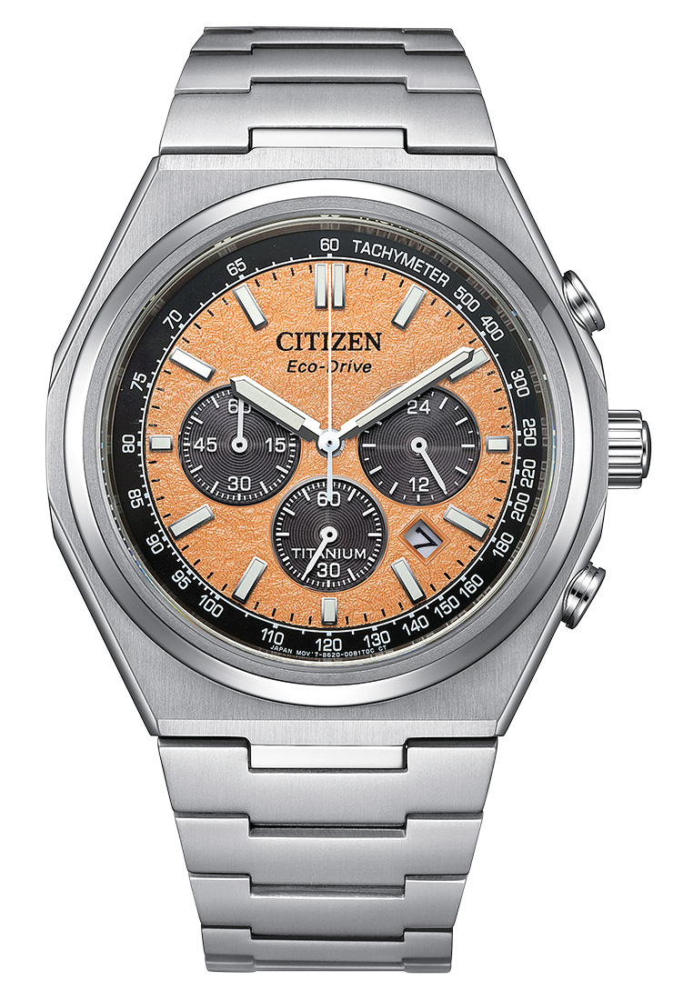 Citizen Citizen Zenshin Eco-Drive Chronograph Super Titanium Watch CA4610-85Z