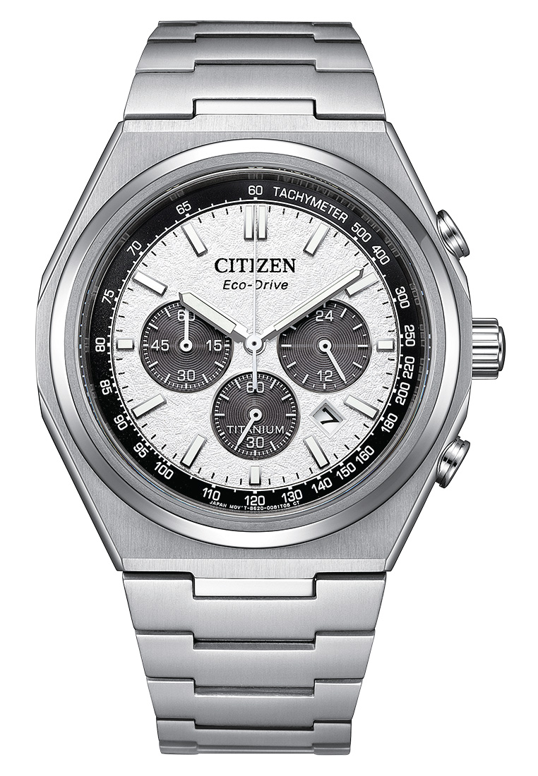 Citizen Citizen Zenshin Eco-Drive Chronograph Super Titanium Watch CA4610-85A