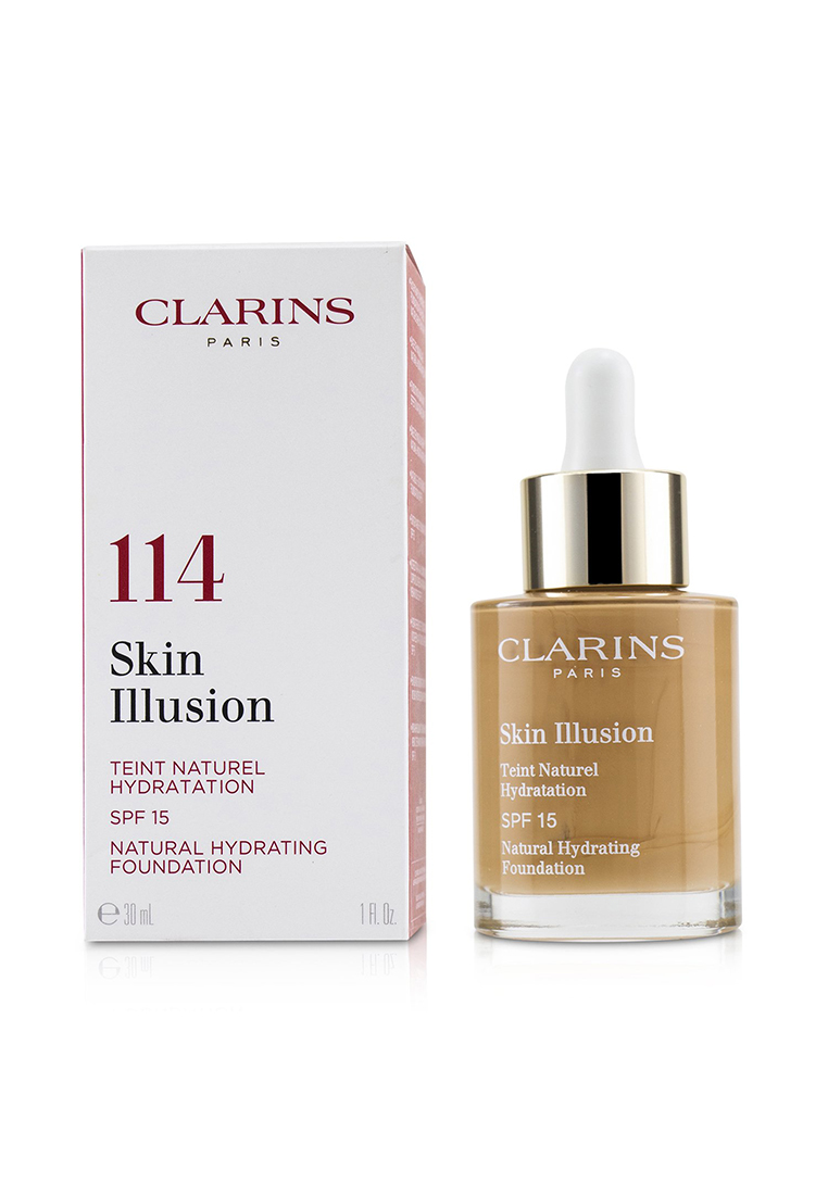 Clarins CLARINS - Skin Illusion Natural Hydrating Foundation SPF 15 # 114 Cappuccino 30ml/1oz