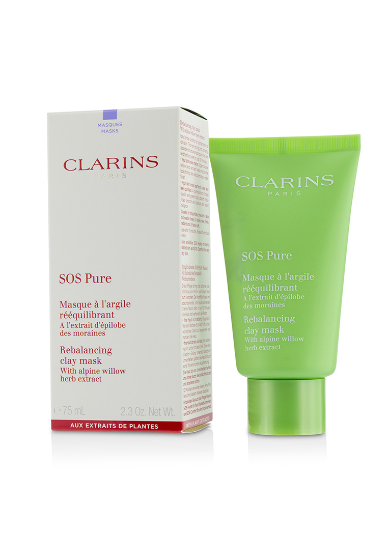 Clarins CLARINS - SOS Pure Rebalancing Clay Mask with Alpine Willow - Combination to Oily Skin 75ml/