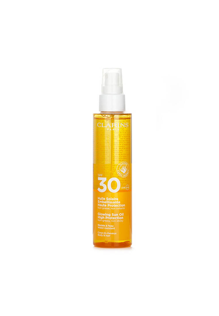 Clarins CLARINS - Glowing Sun Body Oil High Protection SPF 30 150ml/5oz