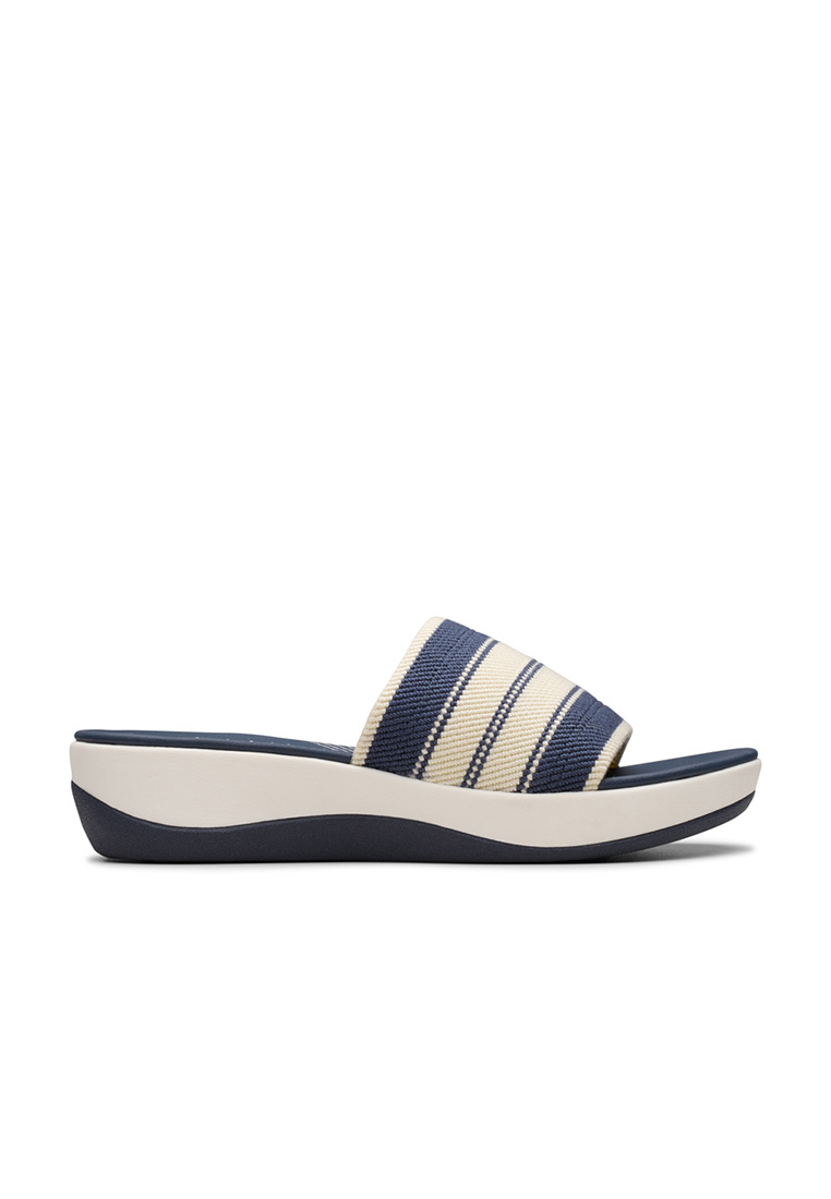 CLARKS Womens Arla Hollis 2 Sandals - Navy Combi