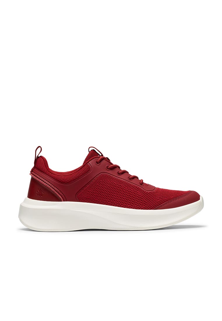CLARKS Mens SolevanaSport Sneakers - Red