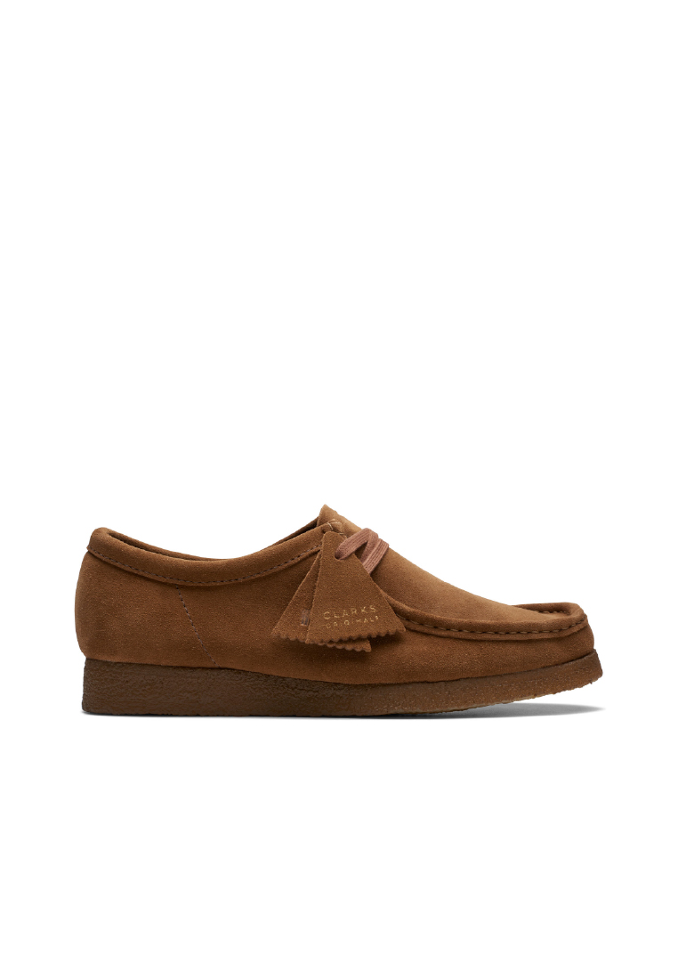 CLARKS Mens Wallabee Cola