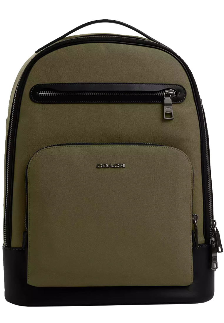 Coach Ethan Backpack Bag In Olive Drab CO992