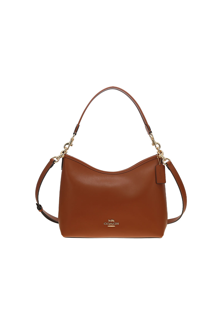 Coach Ladies' crossbody bag in brown yellow CBG99