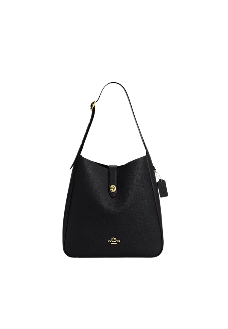 Coach Coach Hadley Shoulder Bag Large In Black CCD65