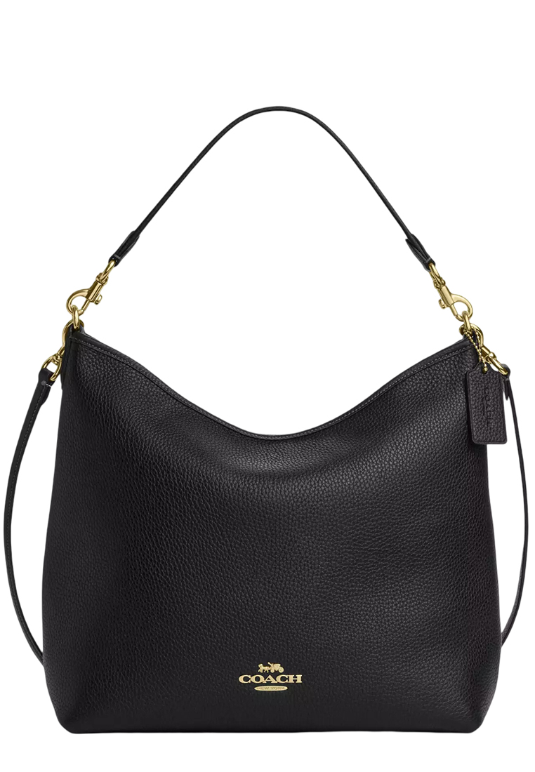 Coach Laurel Large Shoulder Bag - Black CY684