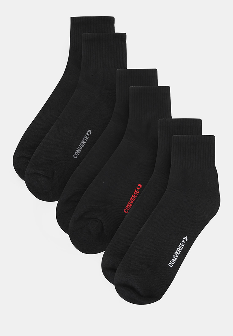 Converse Quarter Socks 3Prs