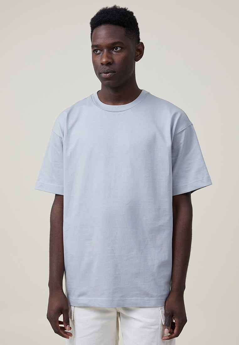 ORIGINAL Calvin Klein CK Cotton Box Logo Print T Shirt Men Slim Fit Baju  Lelaki