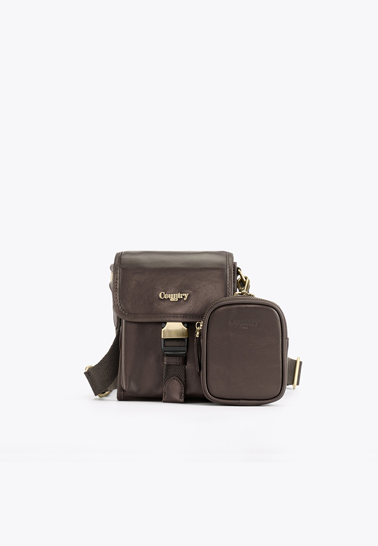 COUNTRY HIDE COUNTRY HIDE METRO Top Grain Cowhide Crossbody Sling Bag