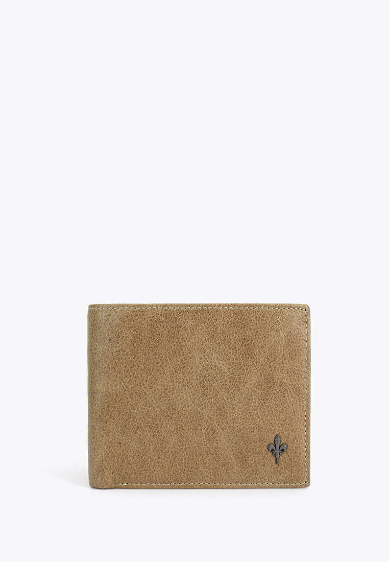COUNTRY HIDE COUNTRY HIDE GAEUL Full Grain Cowhide RFID Blocking Bi-Fold Mid Flip Short Wallet with