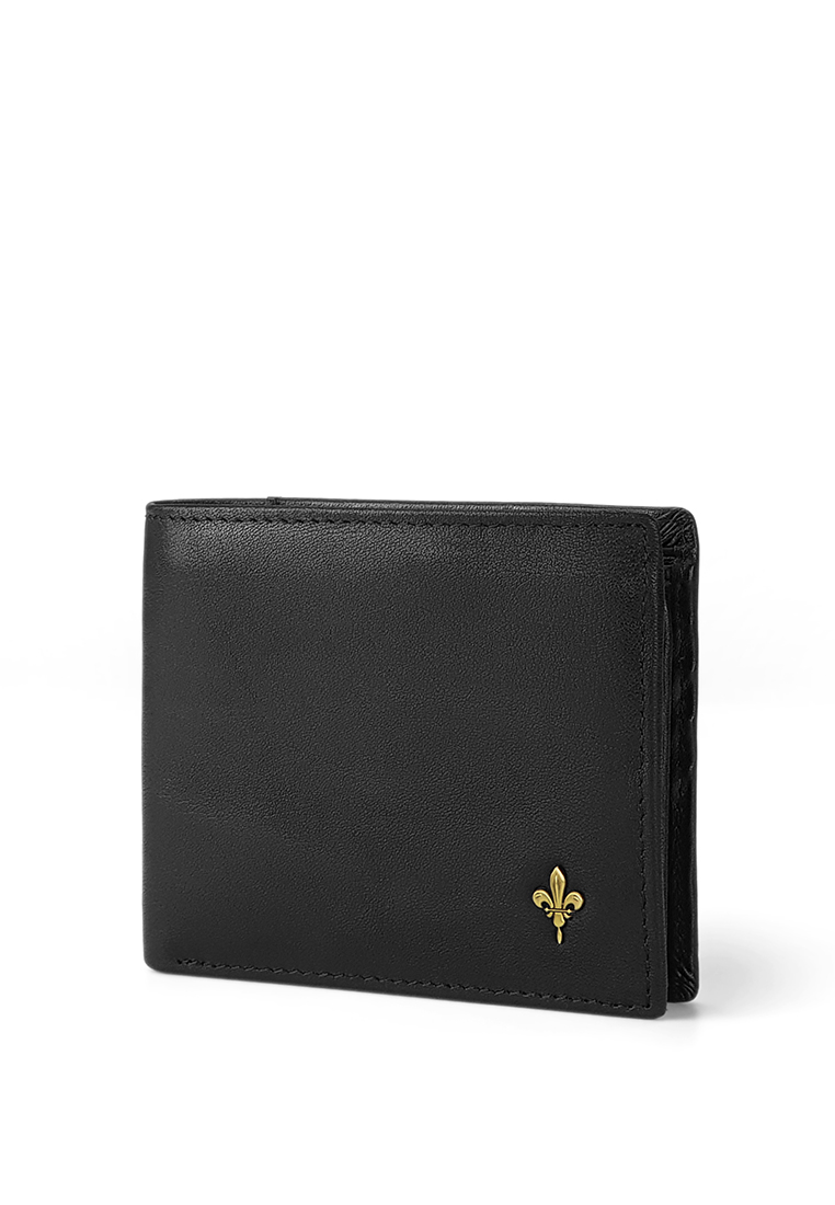 COUNTRY HIDE COUNTRY HIDE SEMPRE Top Grain Cowhide RFID Blocking Bi-Fold Mid Flip Short Wallet with
