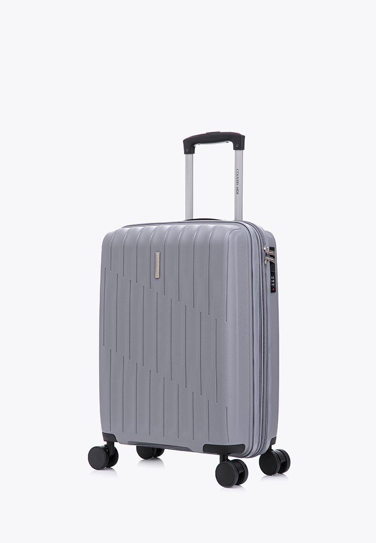 COUNTRY HIDE COUNTRY HIDE Polypropylene Expandable UNBREAKABLE 20” Cabin Luggage