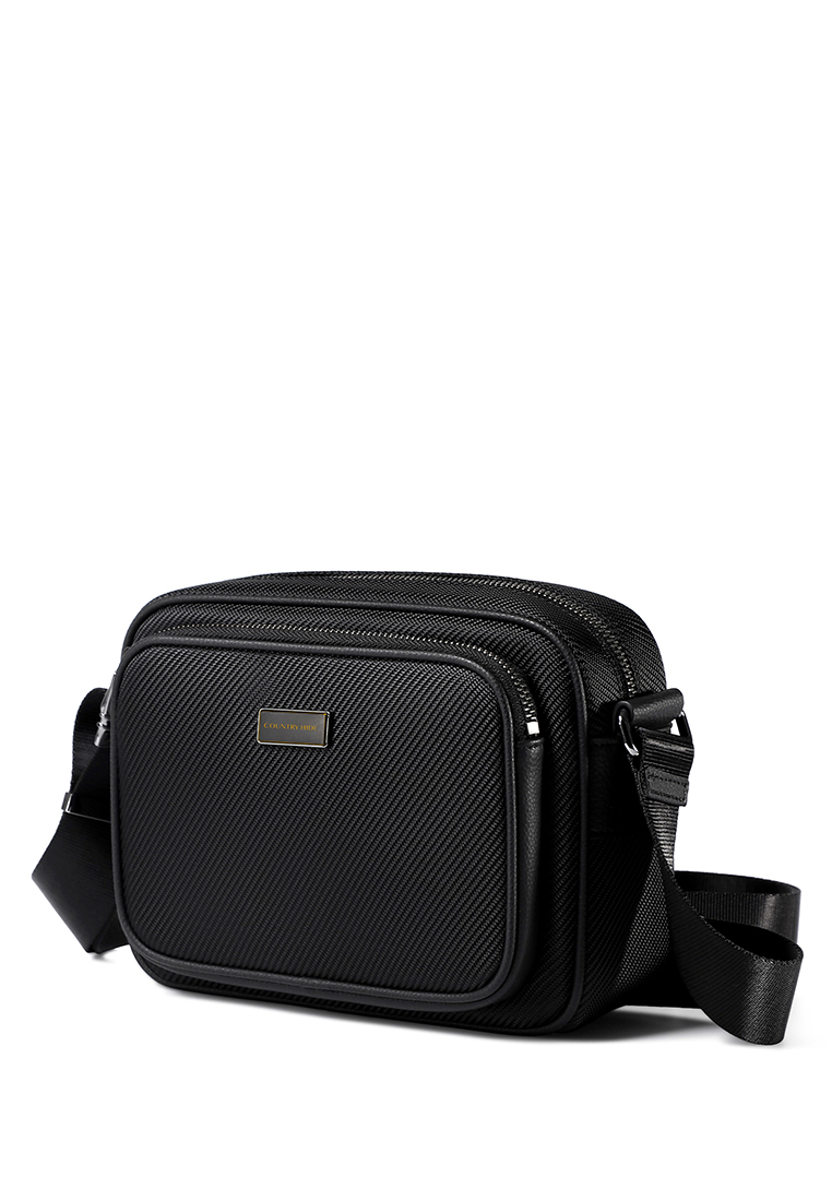 COUNTRY HIDE COUNTRY HIDE Water-Resistant Premium Fabric Crossbody Sling Bag