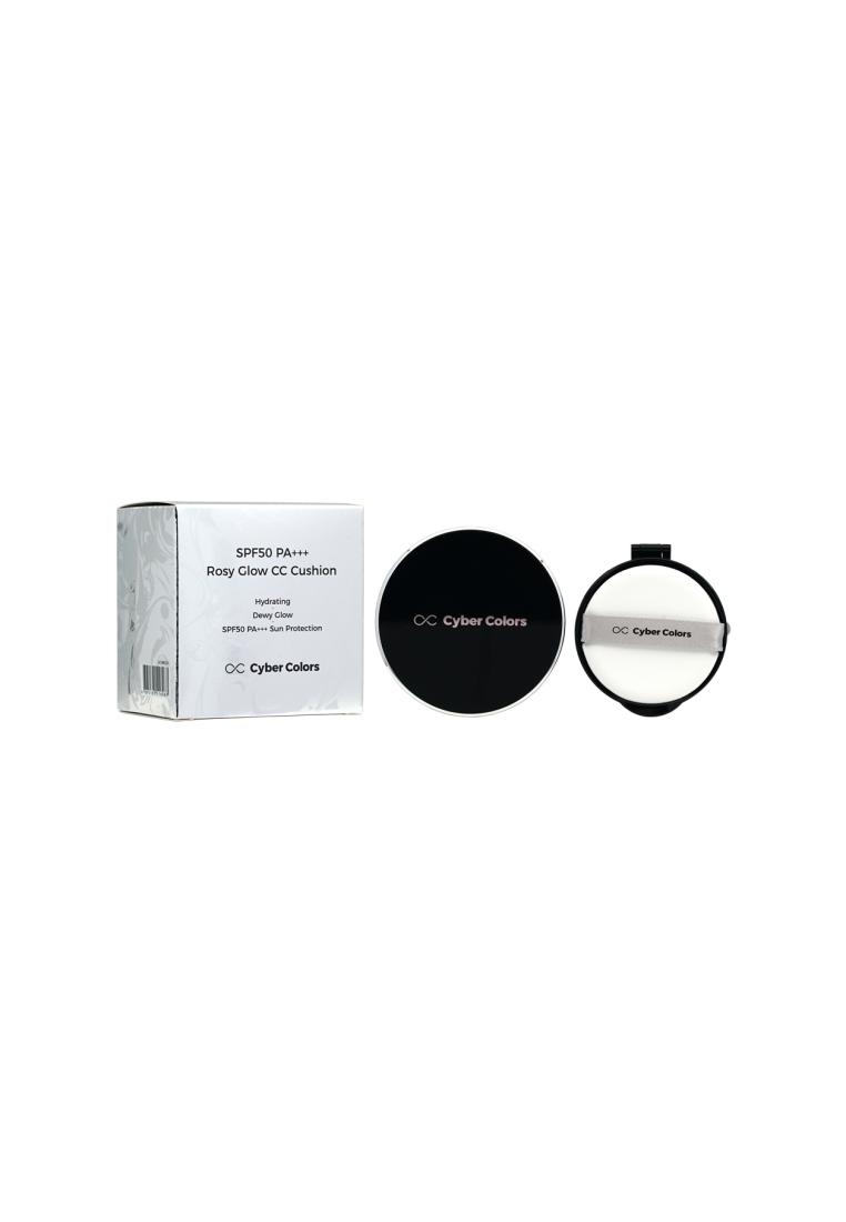 Cyber Colors Cyber Colors  SPF50 PA+++ Rosy Glow CC Cushion (With refill) 30ml