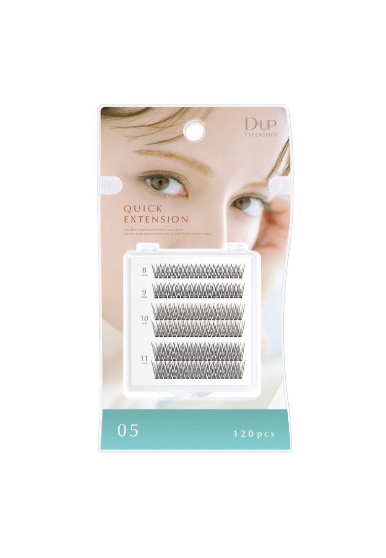 D-UP D-UP QUICK EXTENSTION EYELASHES(S:1PC C:05NATURAL) 1piece 05 NATURAL