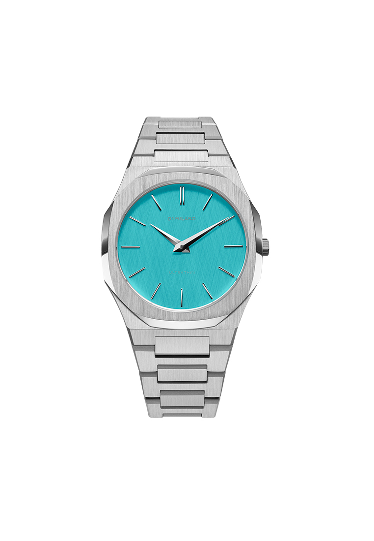 D1 Milano Light Blue Ultra Thin Bracelet Watch, 38 mm