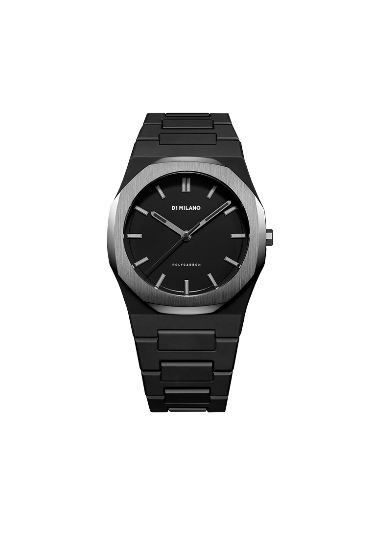 D1 Milano Polycarbon Space Gray Watch D1-PCBJ13