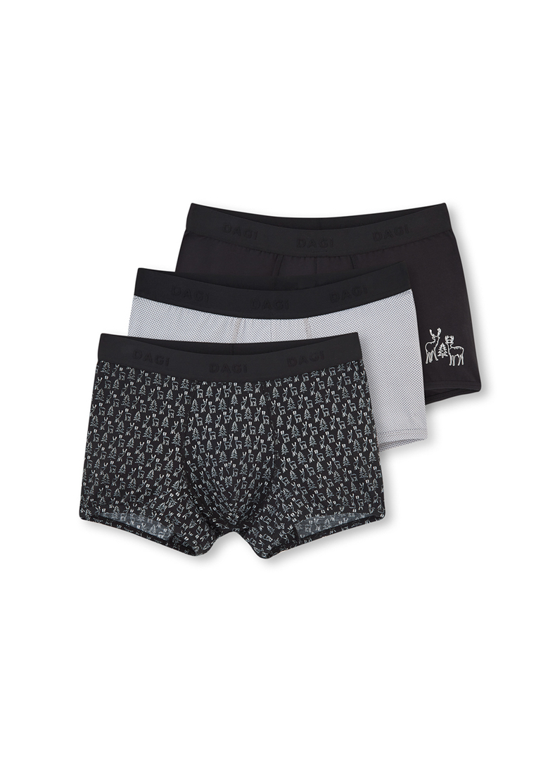Buy DAGİ 3 Pack Black Basic Briefs Briefs, Regular, Underwear for Women  Online