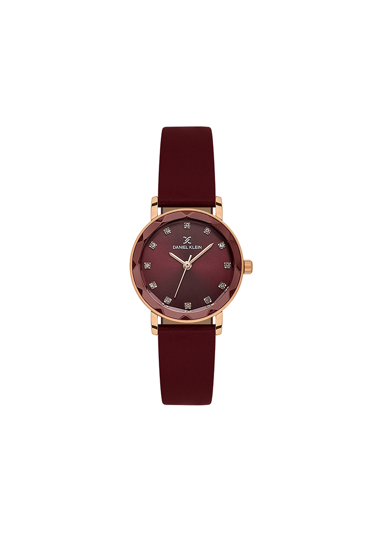 Daniel Klein Women's Analog Watch DK.6.14317-6 Leather Strap | 1 Year Official Warranty
