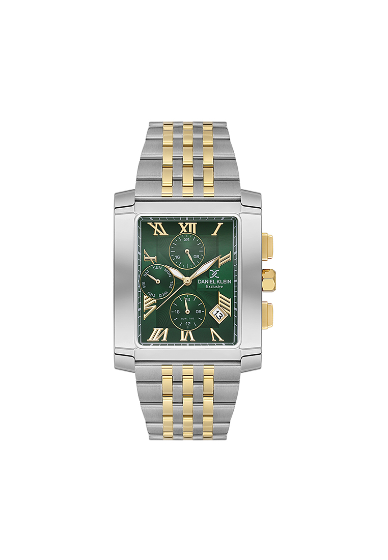 Daniel Klein Men's Chronograph Watch DK.1.14250-4 Stainless Steel Strap | 1 Year Official Warranty
