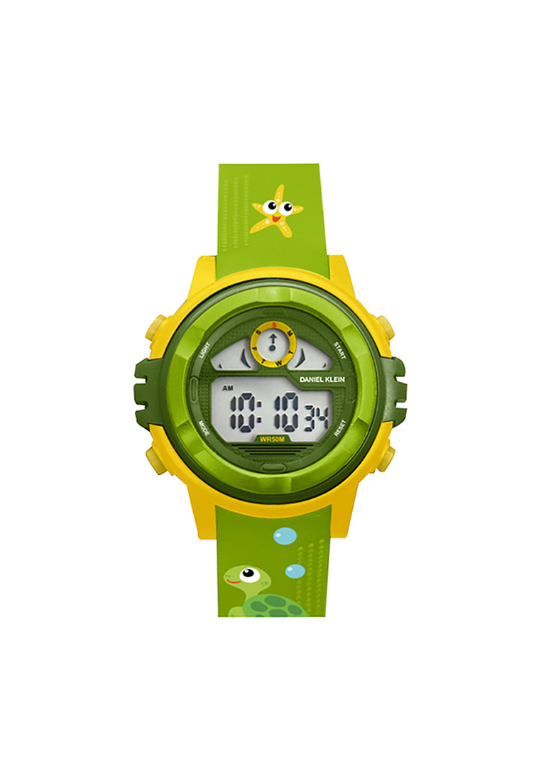 Daniel Klein Kids's Digital Watch DK.2266-11 Rubber Strap | 1 Year Official Warranty