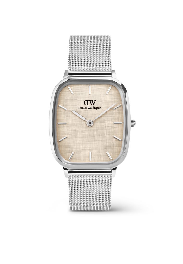 Daniel Wellington Marlon Sterling Linen - Men Watch stainless steel watch DW Official Authentic Orig