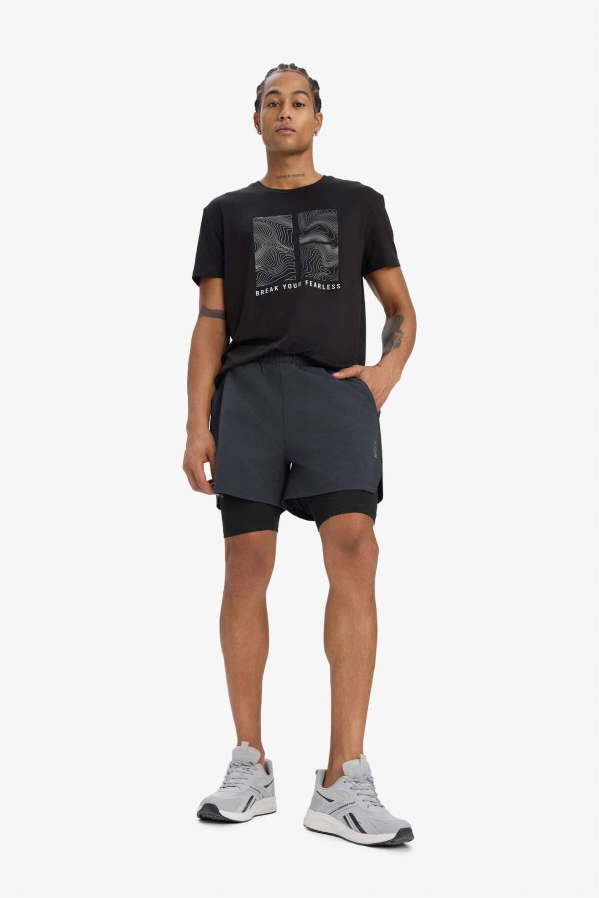 DeFacto Slim Fit Defactofit Sport Trousers D7809Ax25Sp