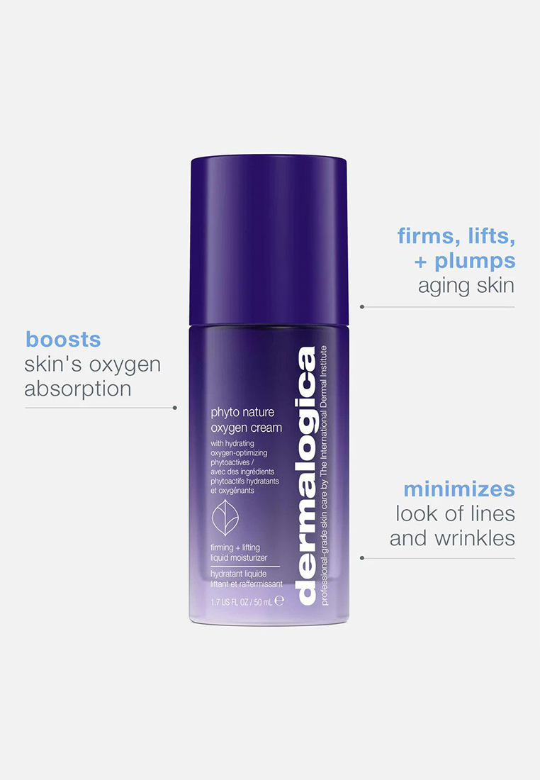 Dermalogica phyto nature oxygen cream, firms, lifts, and plumps