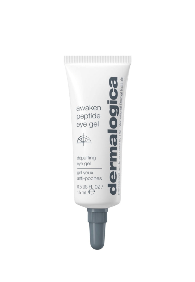 Dermalogica awaken peptide eye gel, firms, hydrates, and depuffs