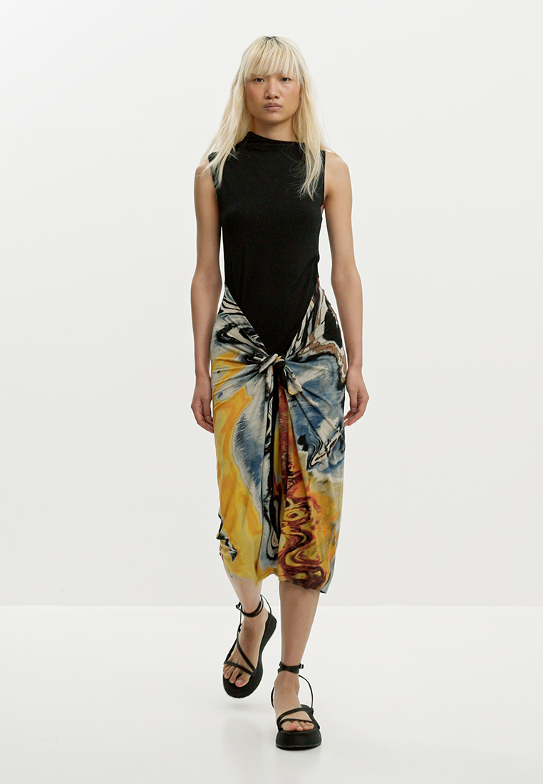 Desigual WOMAN KNIT DRESS SLEEVELESS