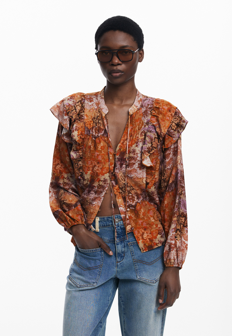 Desigual Romantic paisley blouse