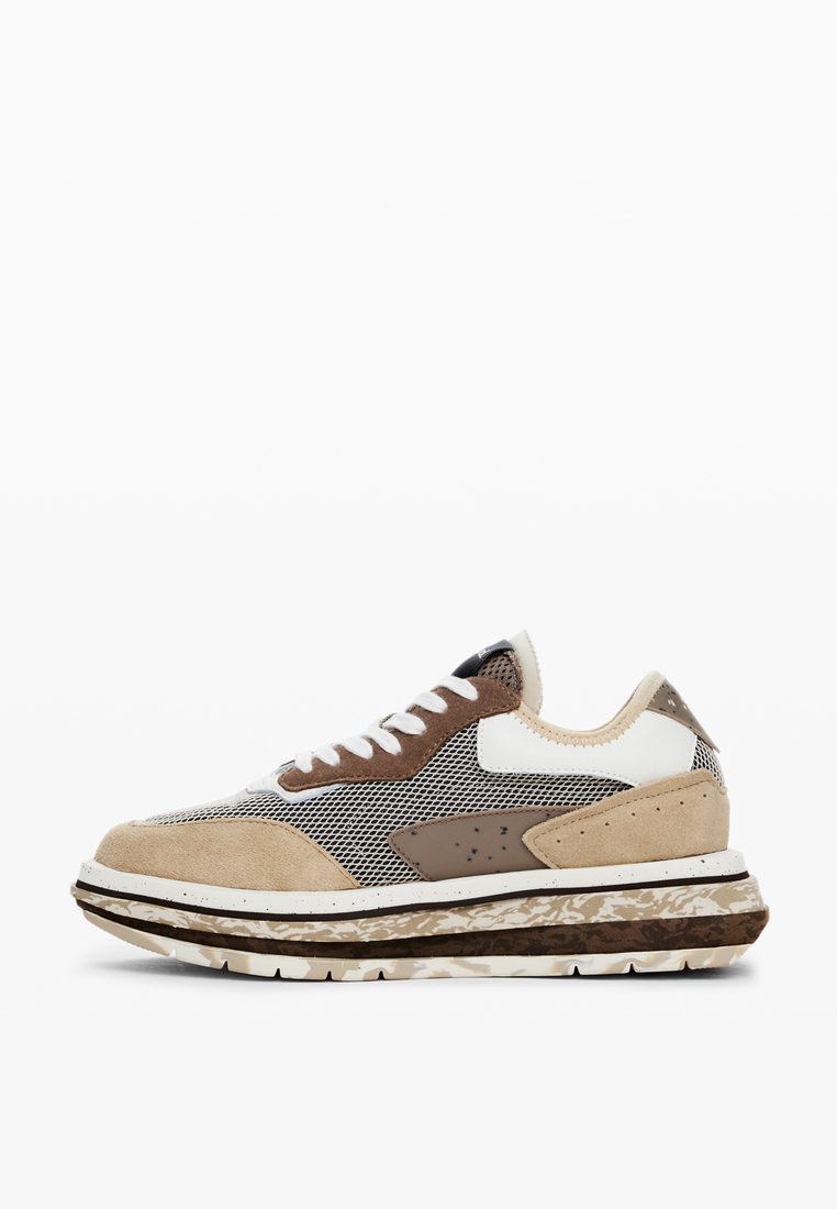 Desigual Desigual Women's Accessories Runner patch sneakers.
