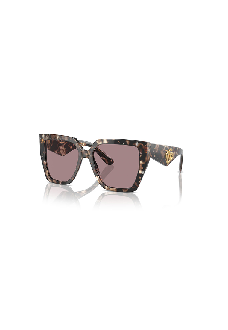 Dolce & Gabbana Women Square Frame Brown Sunglasses, UV Protection - DG4438