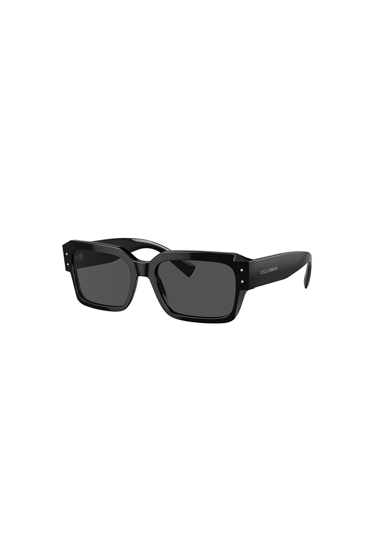 Dolce & Gabbana Men Square Frame Black Sunglasses, UV Protection - DG4460F