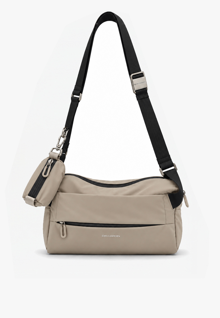 Dr. Cardin [26 Sep Launch] Dr Cardin Unisex Travers Sling Bag Compact Multi-Compartment Crossbody Sh