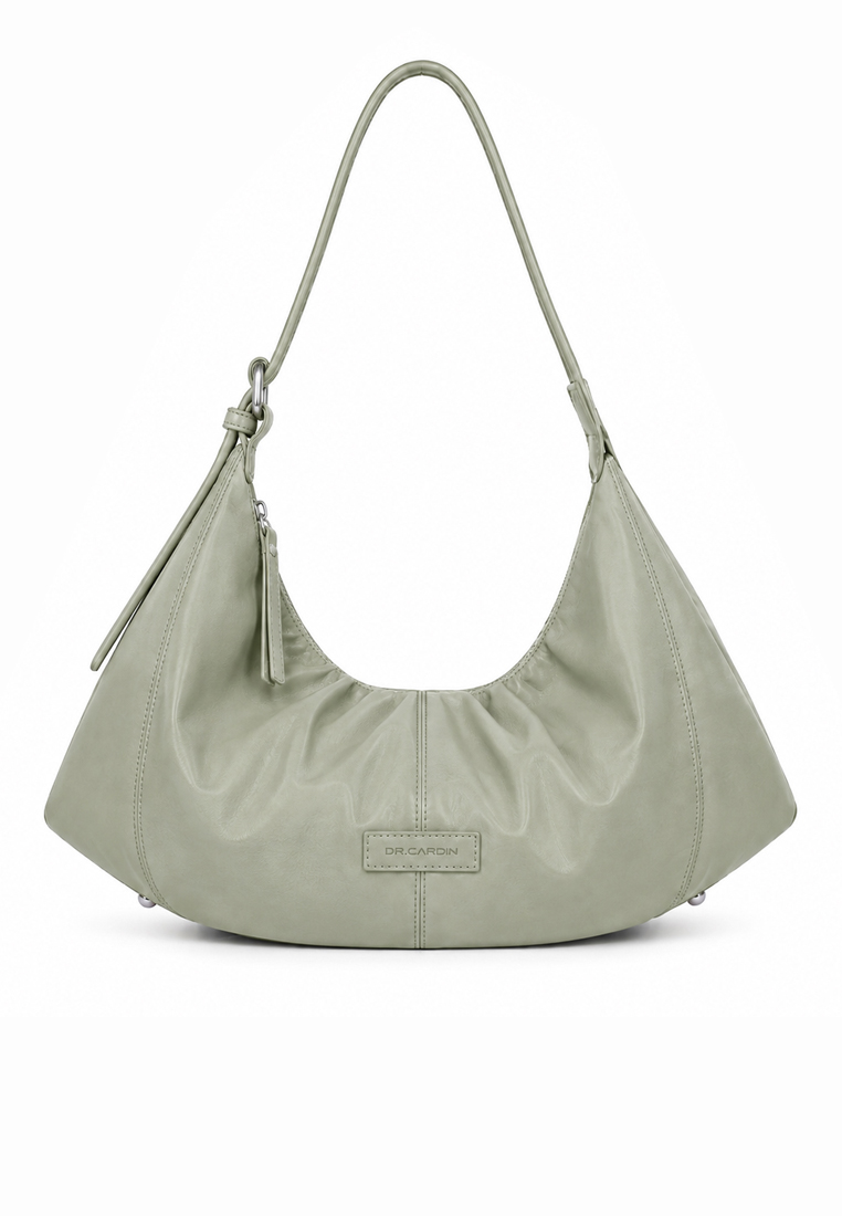 Dr. Cardin [10SEP LAUNCH] Dr Cardin  Long Tote Bag Unisex Matte Nylon / Faux Leather / Suede BG-920 