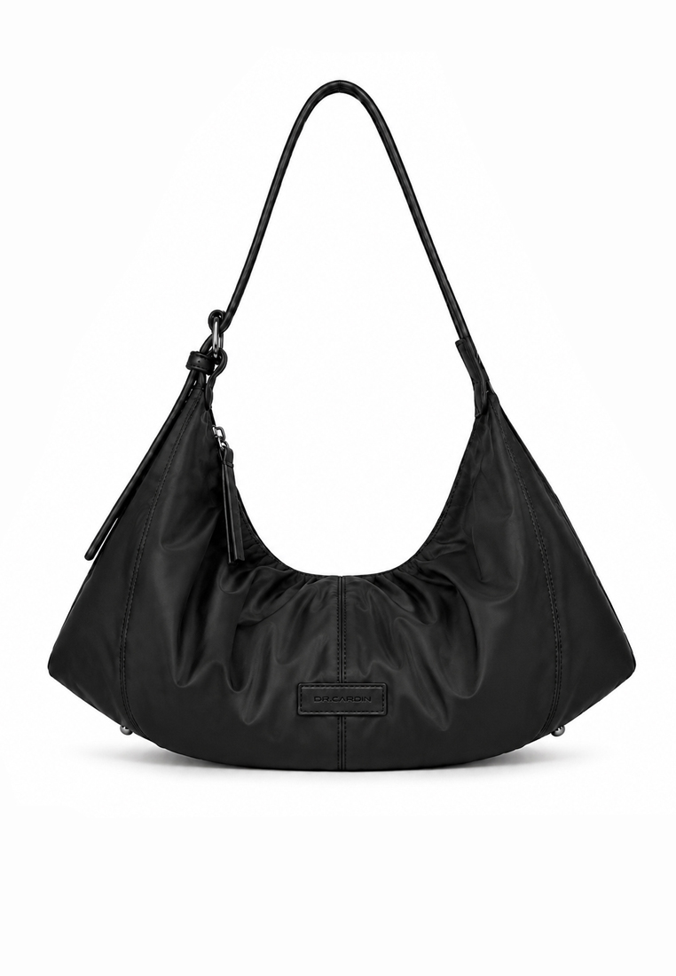 Dr. Cardin [10SEP LAUNCH] Dr Cardin  Long Tote Bag Unisex Matte Nylon / Faux Leather / Suede BG-920 