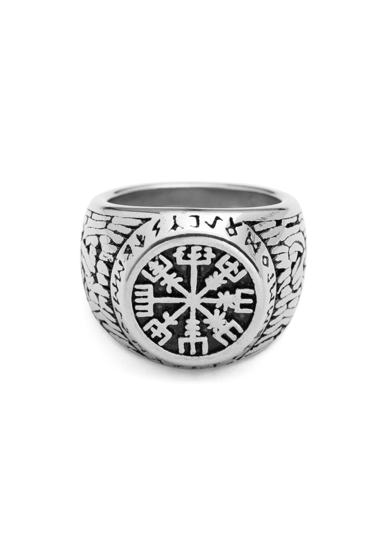DRUM Gothic Stainless Steel Ring